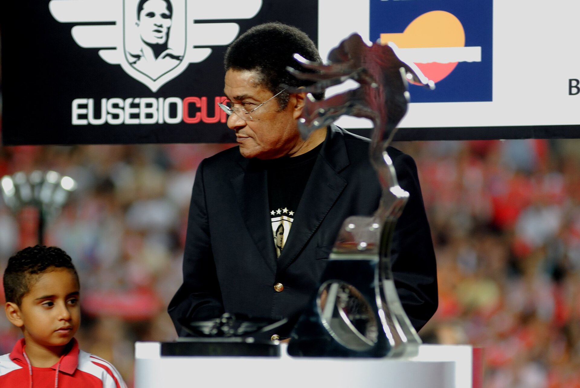 Portrait of Eusébio da Silva Ferreira