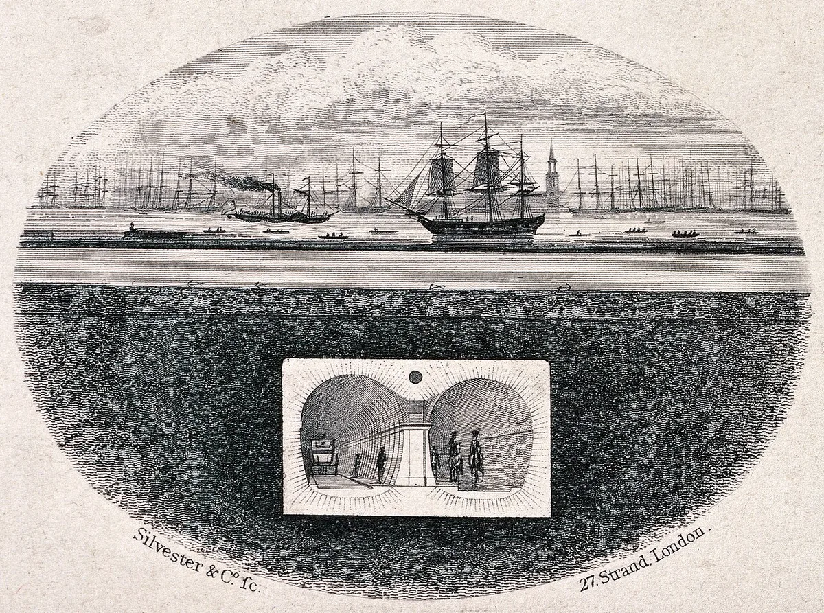 How the Thames Tunnel Became Railway Infrastructure