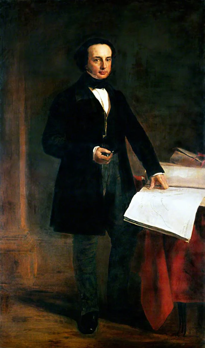 John Callcott Horsley (1817-1903) - Isambard Kingdom Brunel (1806–1859) - 1975-8535 - National Railway Museum
